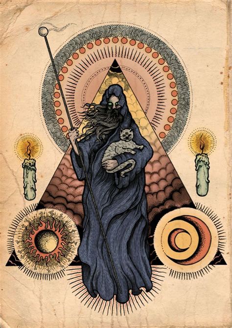 Illustrations of occultism from bmf
